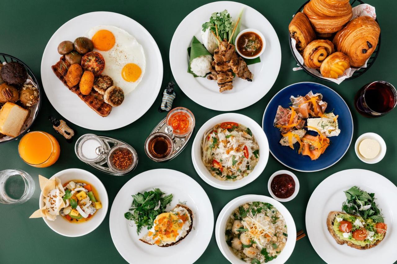 The Standard, Bangkok Mahanakhon Bagian luar foto A selection of dishes from the menu